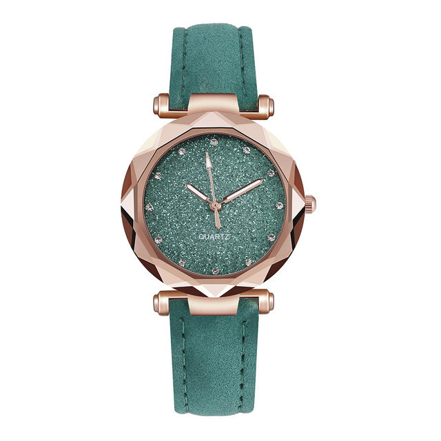 Relógio feminino Quartzo Style Wons Store Verde