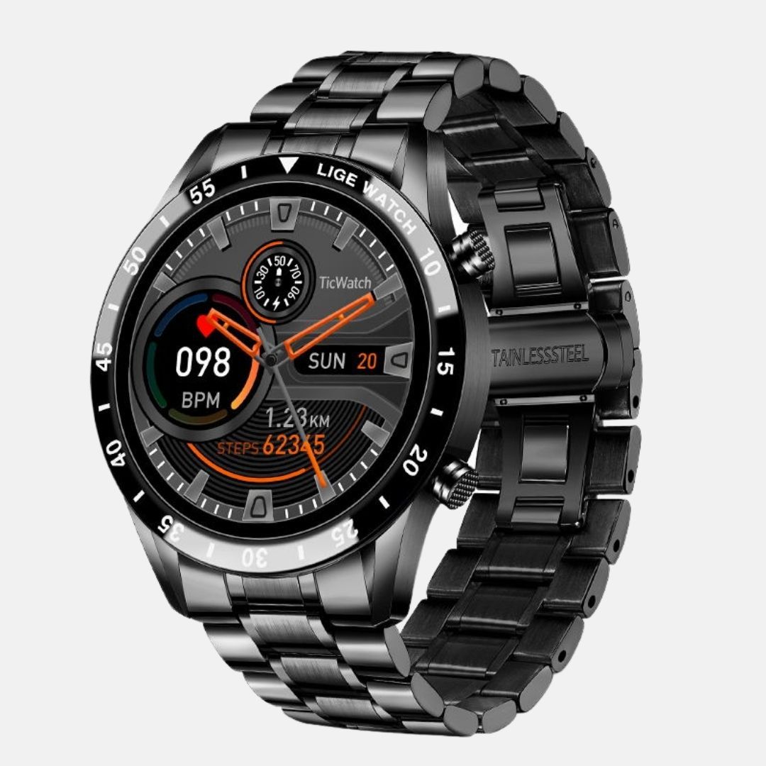 Smartwatch de Luxo - Modern Iron Relógios de pulso Wons Store