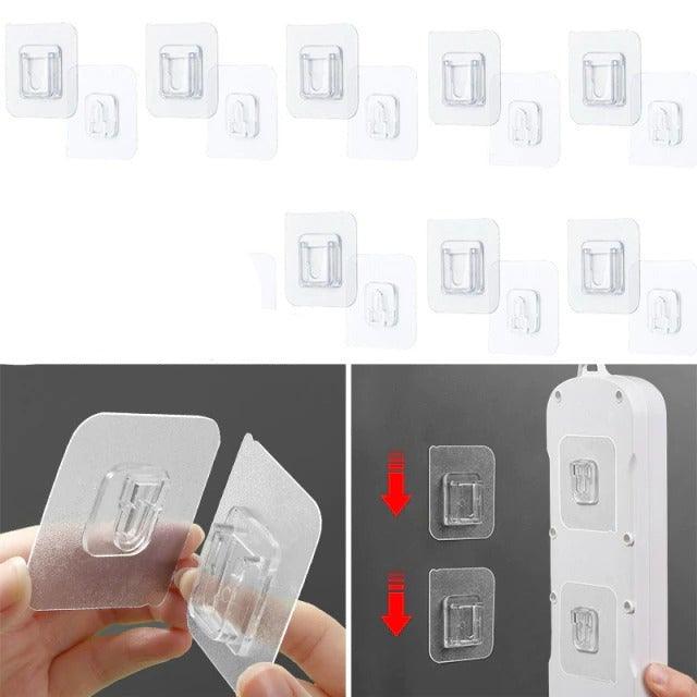 Adviser - Gancho Adesivo Pro AG024 Wons Store C (Encaixe) 10 Pcs 