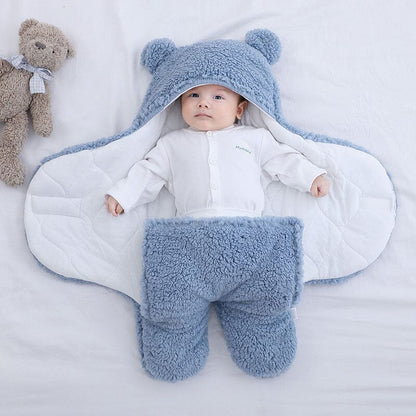 BabyConfort™ - Ursinho Calmante Para Bebês Wons Store Azul 
