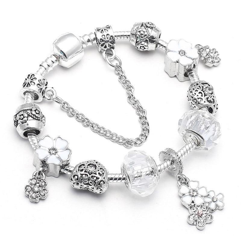 Bracelete + 10 berloques PND (Exclusivo) Wons Store Paz 16cm 