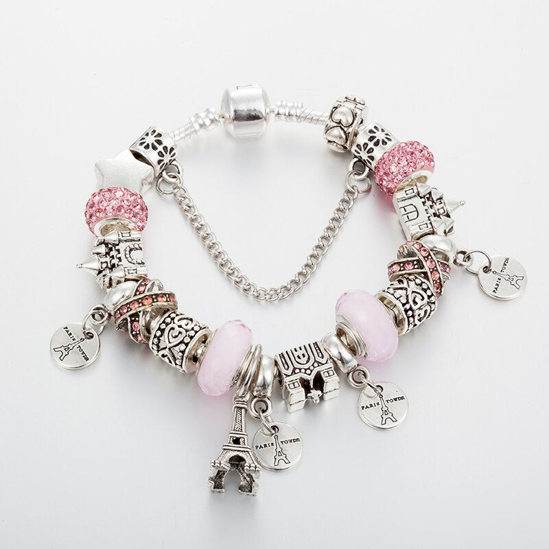 Bracelete + 12 berloques Premium™ Wons Store Nirvana 18cm 