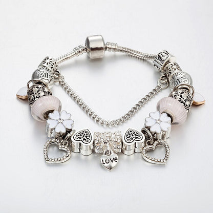 Bracelete + 12 berloques Premium™ Wons Store Sensation 18cm 