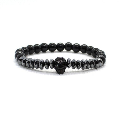 Bracelete Realeza Wons Store Caveira Black 