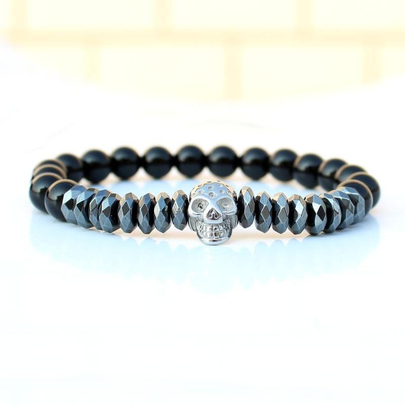 Bracelete Realeza Wons Store Caveira Prata 
