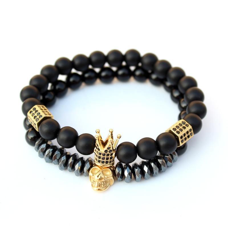 Bracelete Realeza Wons Store Dupla Gold 