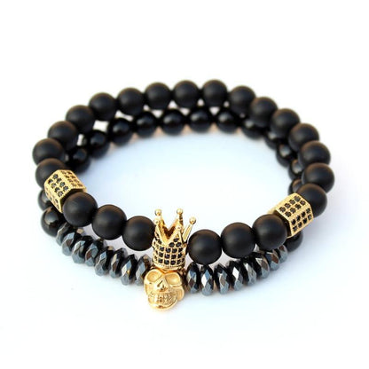 Bracelete Realeza Wons Store Dupla Gold 