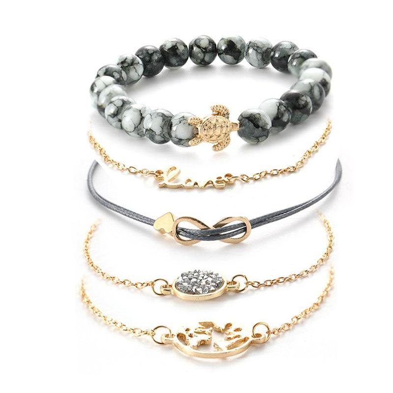 Braceletes Amor da Terra Wons Store Gold 