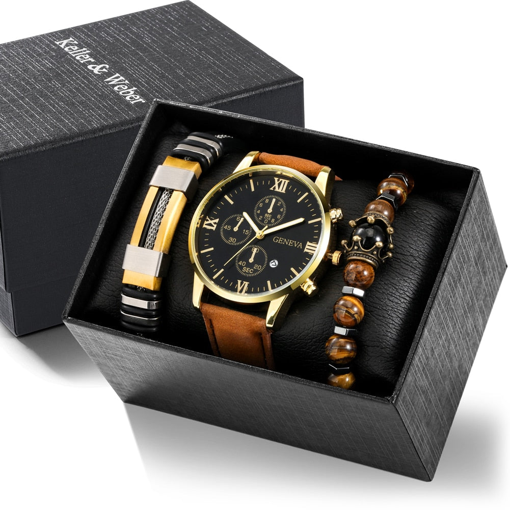Conjunto For Men GENEVA Wons Store Marrom 