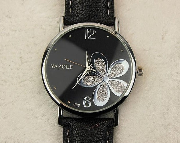Flower Yazole Wons Store Preto Prata 