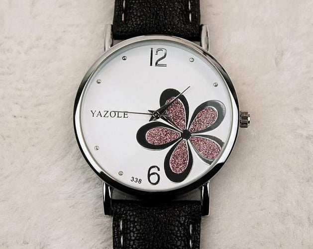 Flower Yazole Wons Store Preto Rosa 