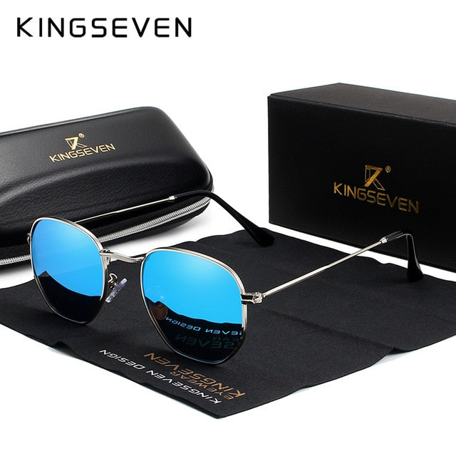 KINGSEVEN 2019 Classic Wons Store Azul prata 