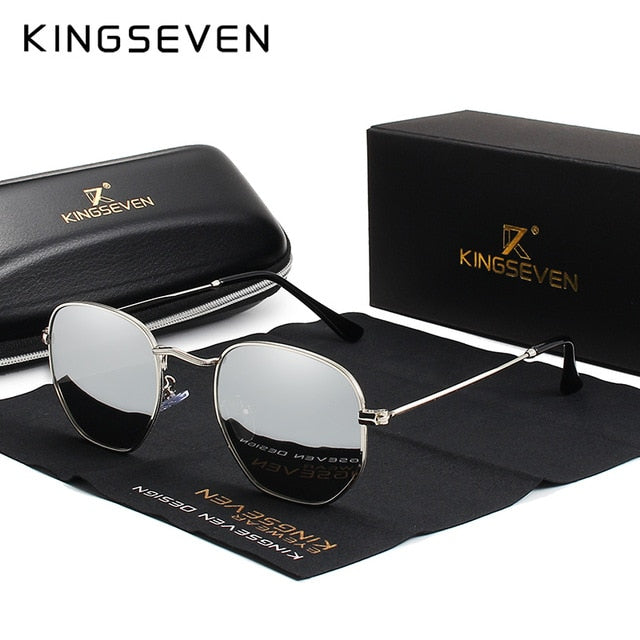 KINGSEVEN 2019 Classic Wons Store Prata espelhado 