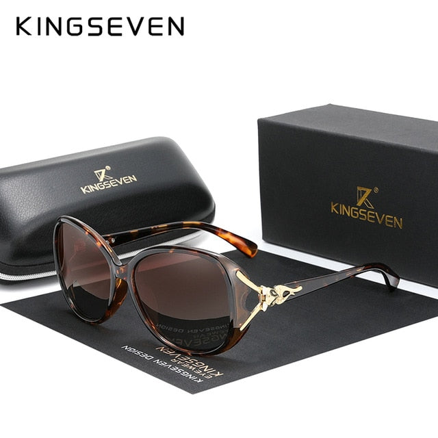 KINGSEVEN HD Wons Store Marrom Leopardo 