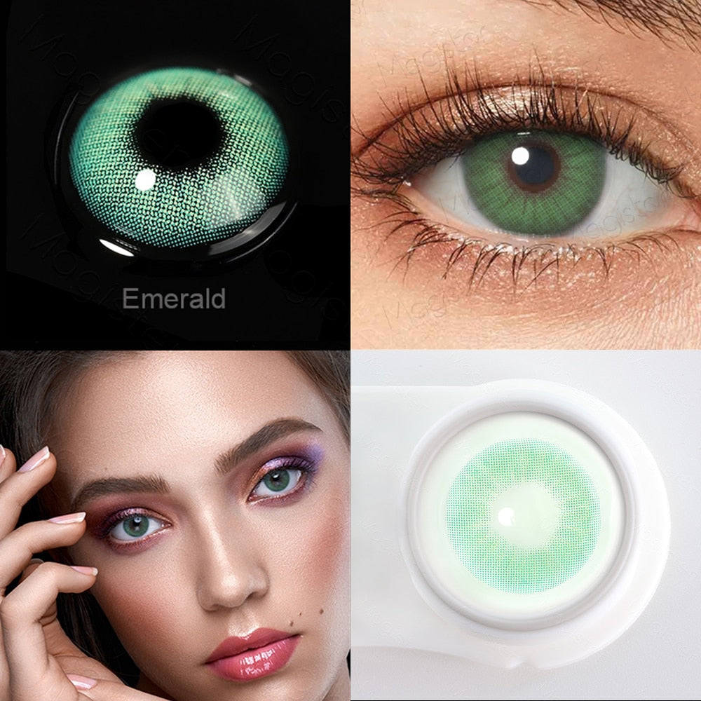 Lentes BlandColor™ Wons Store Verde Esmeralda 