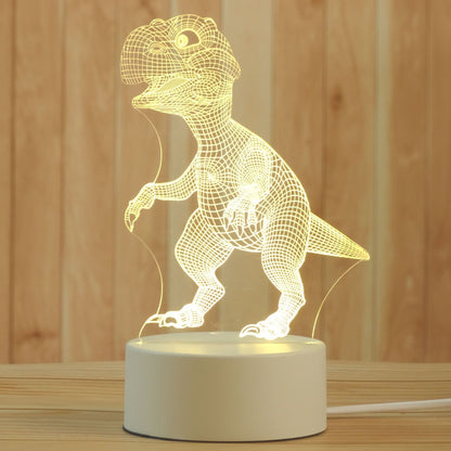 Luminária Decorativa 3D Wons Store DIno 