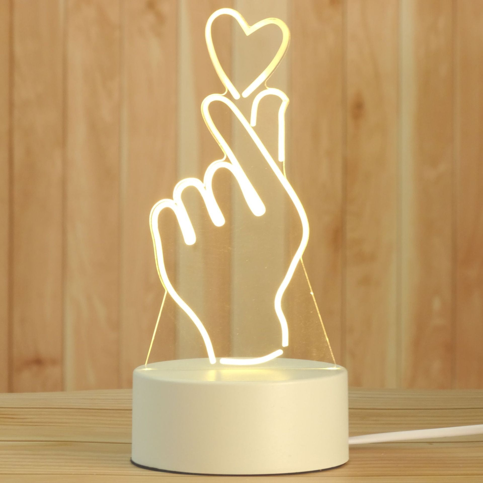 Luminária Decorativa 3D Wons Store Estalo 