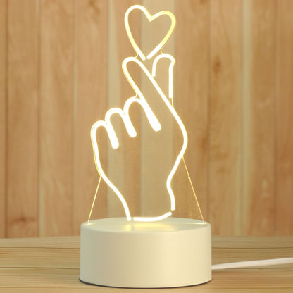 Luminária Decorativa 3D Wons Store Estalo 