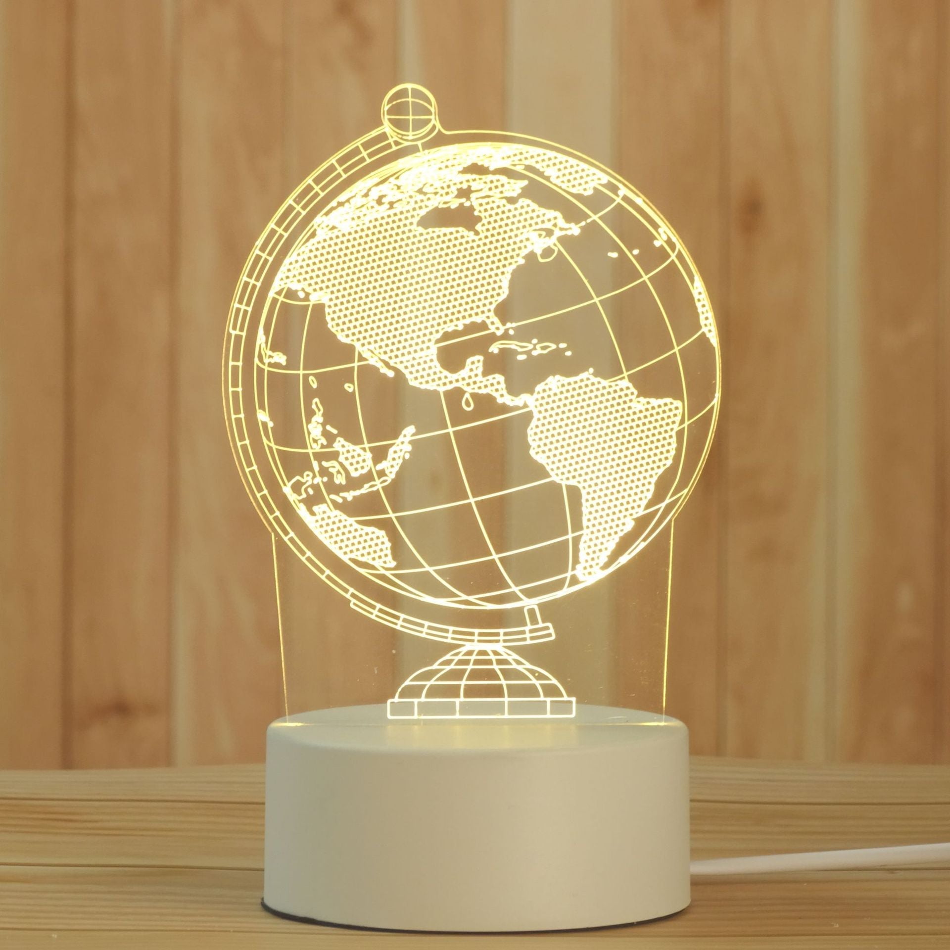Luminária Decorativa 3D Wons Store World 