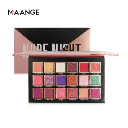 Maquiagem Nude Night 18 cores Wons Store 