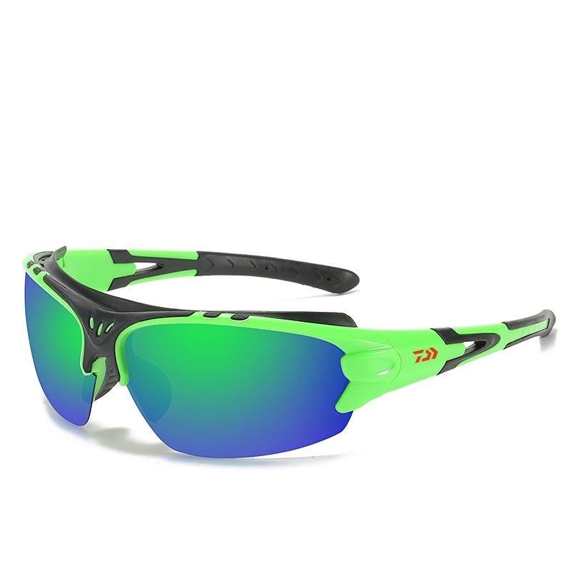 Óculos Fishing Sport - 2021 Wons Store Verde-Azul 
