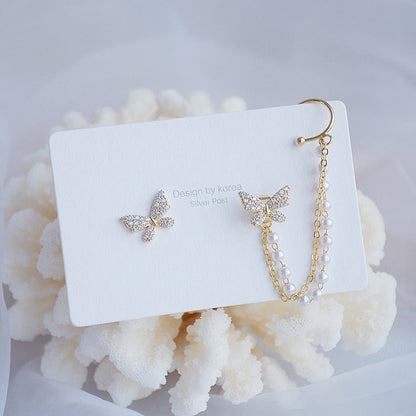Real Gold 14k Wons Store Borboleta 