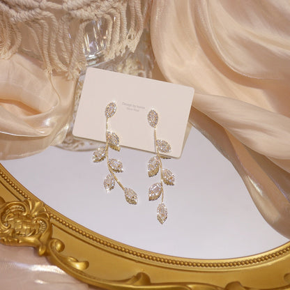 Real Gold 14k Wons Store Folhas 