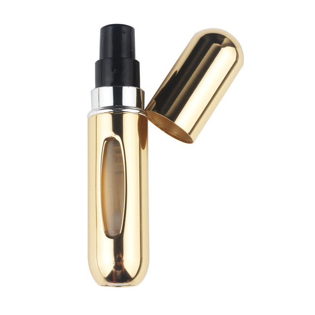 Refil Atomizador de perfume Wons Store Dourado Brilhante 