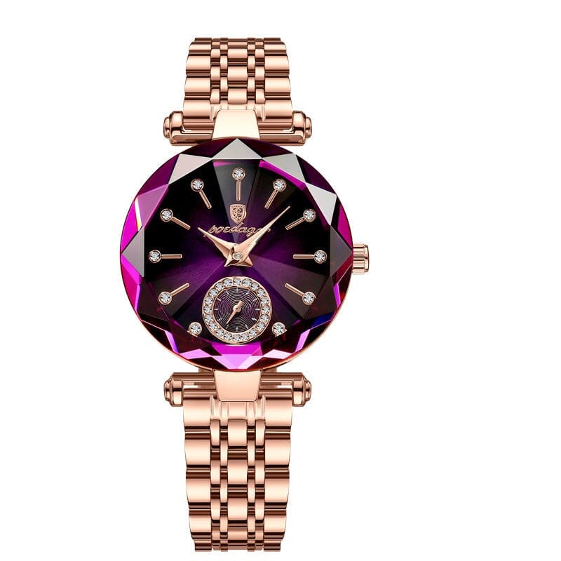 Relógio Feminino Safira Burton Relógio Safira Burton Wons Store Roxo/Rose 