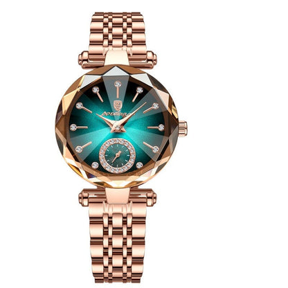 Relógio Feminino Safira Burton Relógio Safira Burton Wons Store Verde/Rose 