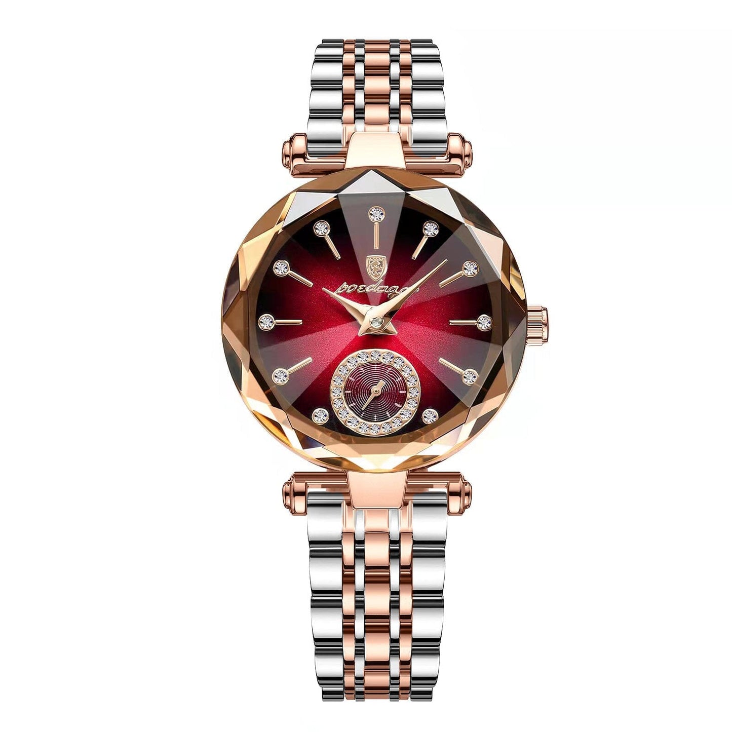 Relógio Feminino Safira Burton Relógio Safira Burton Wons Store Vinho 