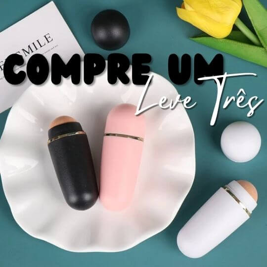 Rolo Vulcânico Absorção de Oleosidade GoodBye™ - Compre 1 e leve 3 0 Wons Store 