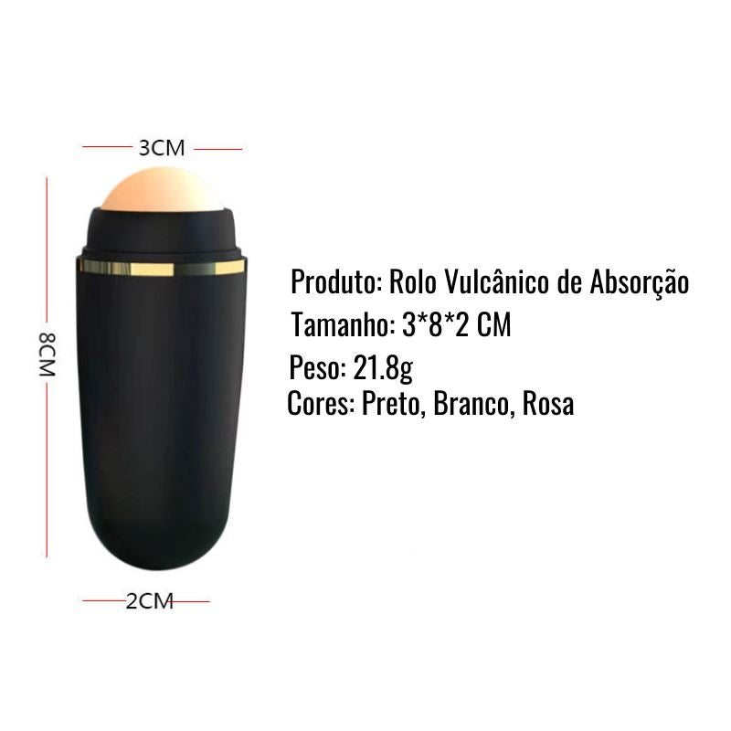 Rolo Vulcânico Absorção de Oleosidade GoodBye™ - Compre 1 e leve 3 0 Wons Store 
