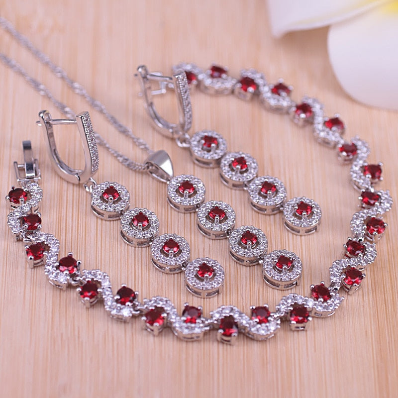 Set Lucky Color Wons Store Set Vermelho 