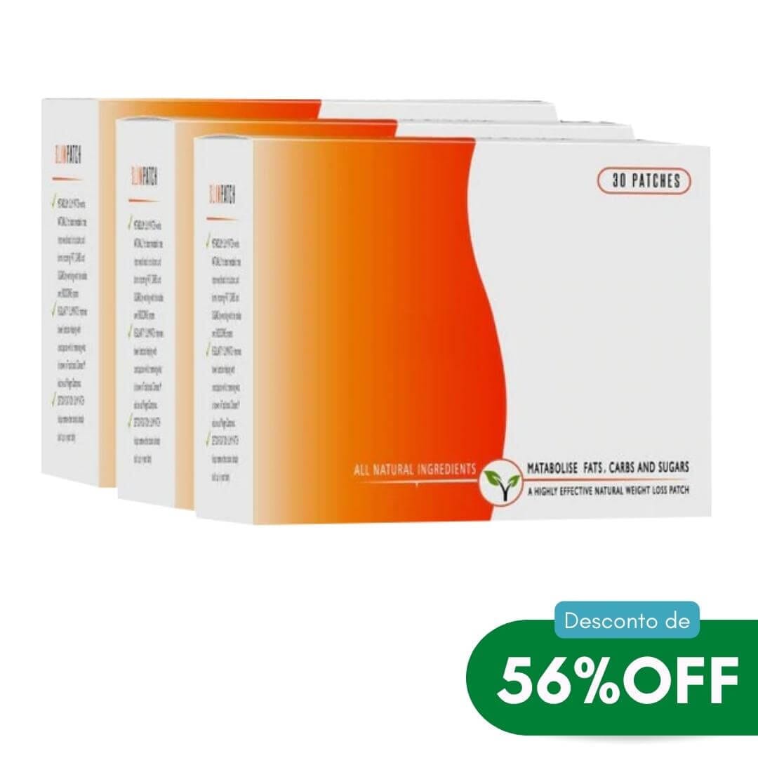 SlimPatch Detox - Emagreça com Saúde Wons Store 90 UNIDADES 
